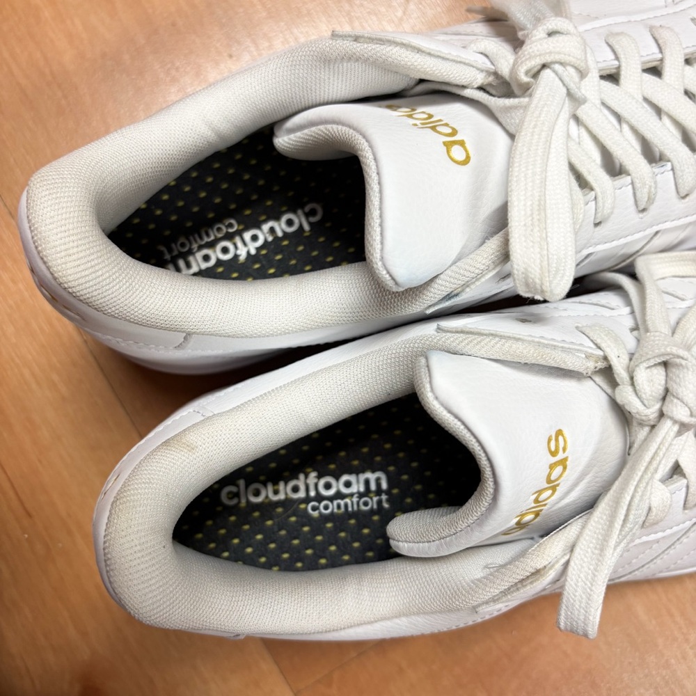 Adidas White Grand Court Cloudfoam Lifestyle Casual
Sneakers Womens 10 - Picture 11 of 12